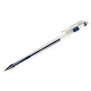 Ручка гел. CROWN синяя, 0,7мм, Металлик (12/144/1152) HJR-500GSM