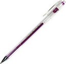 Ручка гел. CROWN фиолетовая, 0,7мм, Металлик (12/144/1152) HJR-500GSM