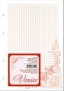Сменный блок 80л. кл. для тетради на кольцах фА5 Венеция, розовый, КТС-Про С1293