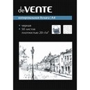 Копировальная бумага deVENTE A4 50 л. в картонной коробке, черная 2041301
