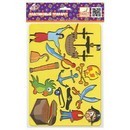 Трафарет пластмассовый для МАЛЬЧИКОВ, 26*19 см., 4 дизайна, Fancy FD090045