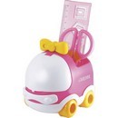 Набор наст. детский  deVENTE "Baby Car" 10 предметов, розовый, в платиковом блистере 8062400