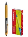 Ручка шариковая Stabilo Liner Performer 328 F черный, оранжевый корпус 328/1-46-2