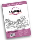 Обложка для переплета Lamirel Delta фА4, картонные, тиснение под кожу, 100 шт, 230мкм, белые LA-78685