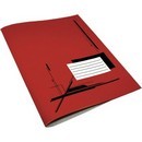 Папка для бумаг с завязками  280г/м2 красный, мелованный,  в коробе,  de Vente 3112409