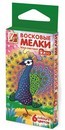 Мелки восковые 6цв. " ZOO ",  шестигран., в картонной коробке, Луч 12С 864-08        