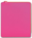 Папка из силикона, формат А5, застежка на молнии, розовая Феникс+ 40261